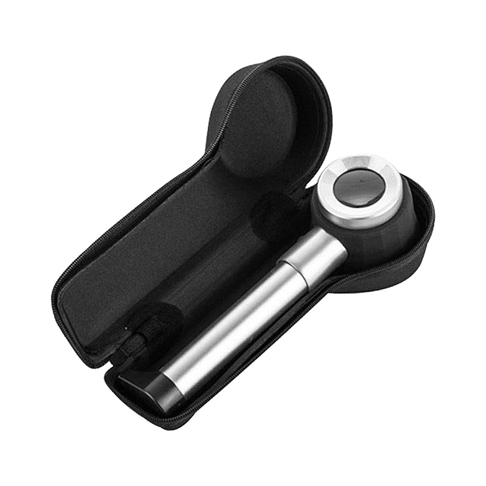 Hand Held 45x Magnifying Glass Jewellery Magnifier Loupe with Scale 3 Led Lights-2