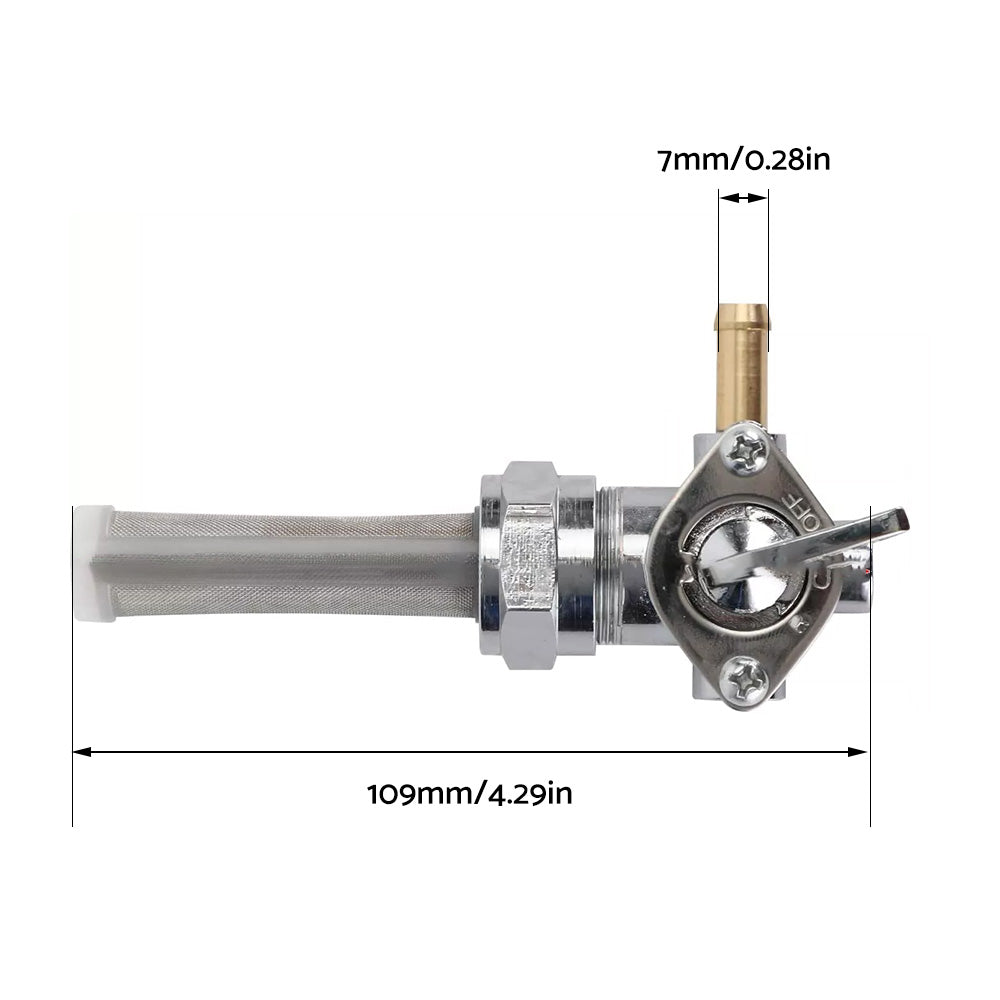 22mm Fuel Tap Petcock Valve Right Outlet Suitable For Bad Boy Blackline-2
