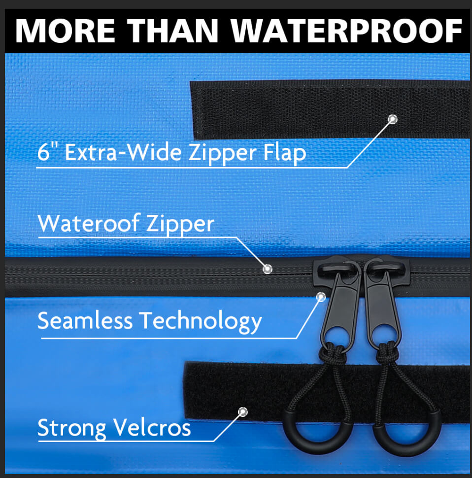 Car Roof Cargo Bag Waterproof Carrier Suitable For SUVs Trucks Vans & Cars-4