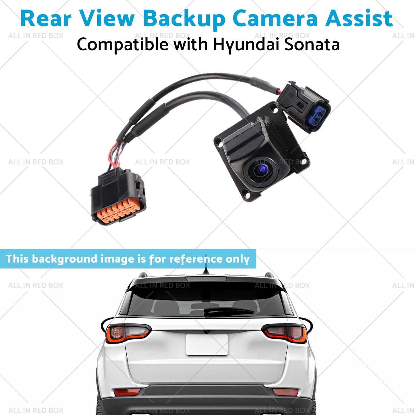 95766 - E6201 Rear View Backup Camera Assist Suitable for Hyundai Sonata 15 - 17 - Frazy's Auto Parts