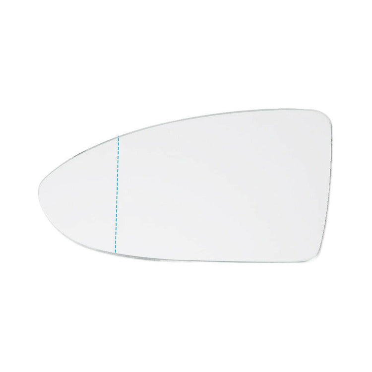 Left Mirror Glass Suitable For VW Golf MK7 MK7.5 2013-2018 Heated Convex w/ Base-0