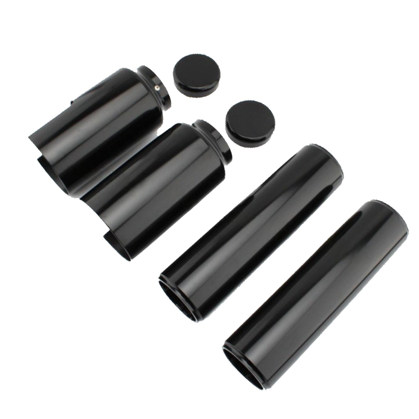 Black Front Fork Cover Suitable for Harley Davidson V-Rod Vrod NRS 2007-2011-4