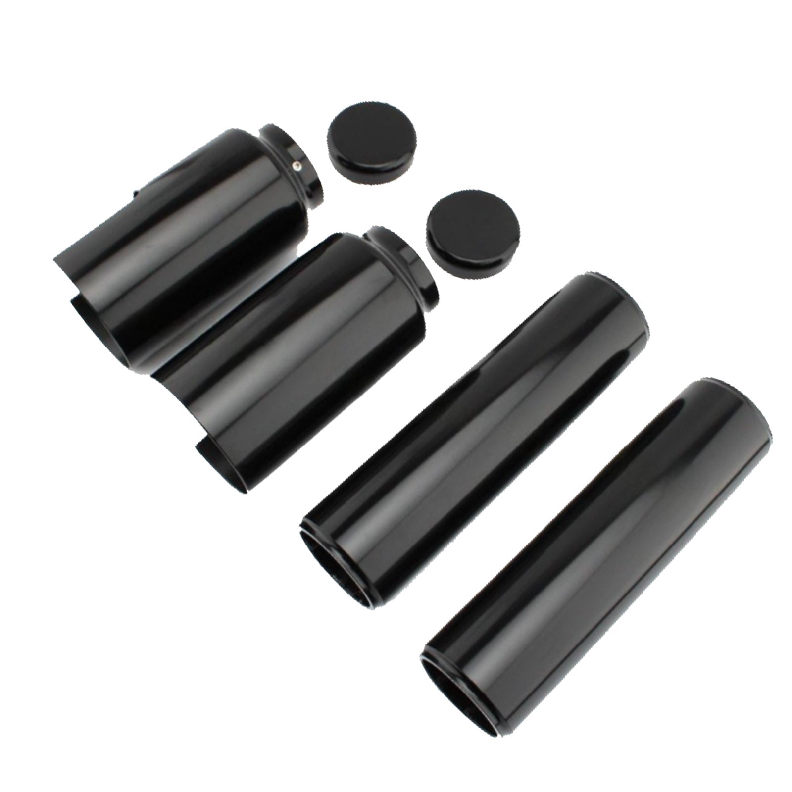Black Front Fork Cover Suitable for Harley Davidson V-Rod Vrod NRS 2007-2011-4