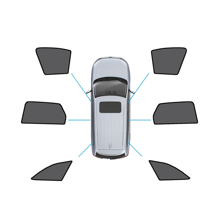 Magnetic Mesh Sun Blind Shades Suitable for Audi A4 Wagon B9 2016+On Front/Rear-0
