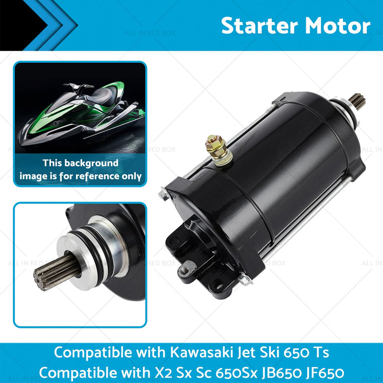 Starter Motor Suitable for Kawasaki Jet Ski 650 Ts X2 Sx Sc 650Sx JB650 JF650-1