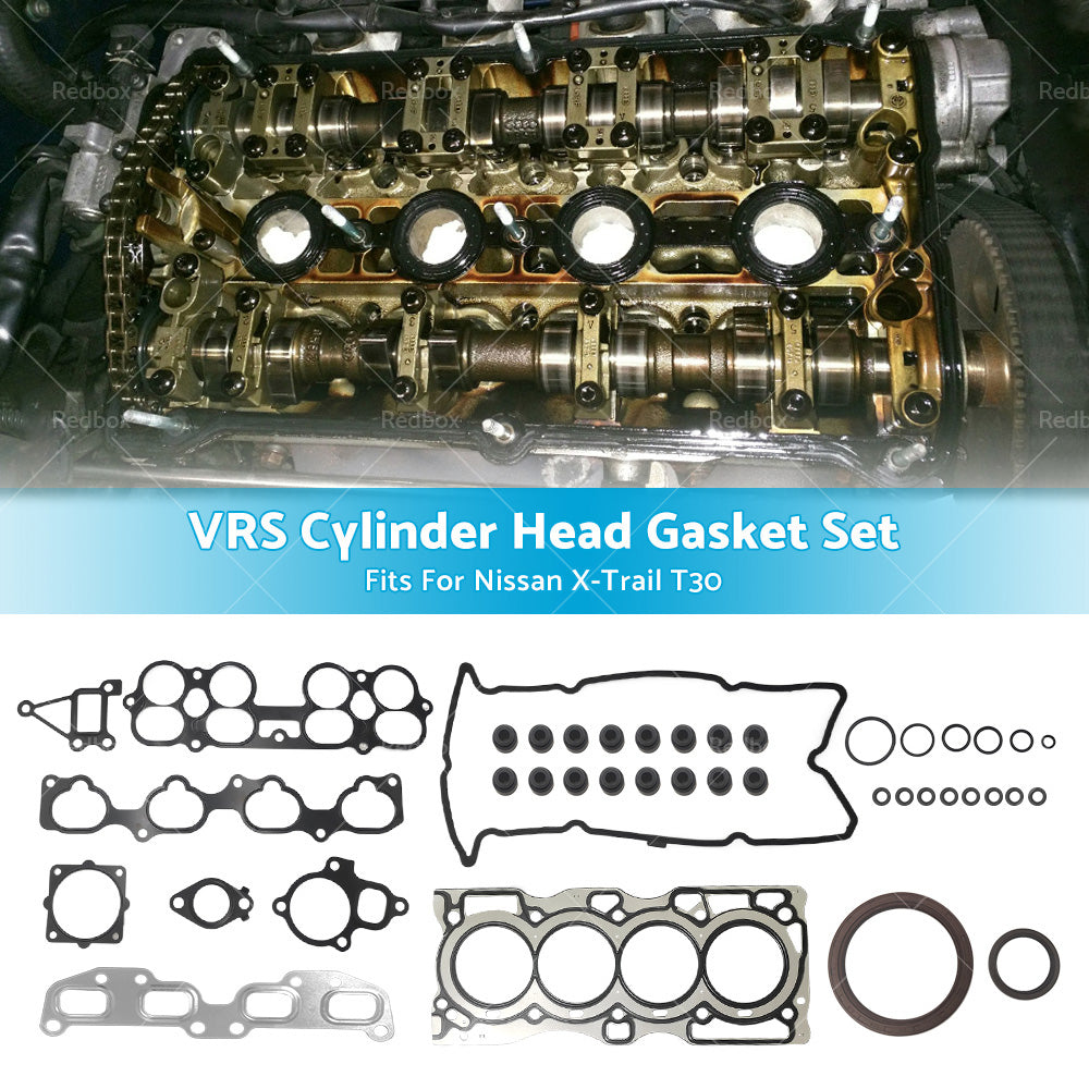 VRS Cylinder Head Gasket Set Fits For Nissan X-Trail T30 QR25DE 2. 5L 01-07-1