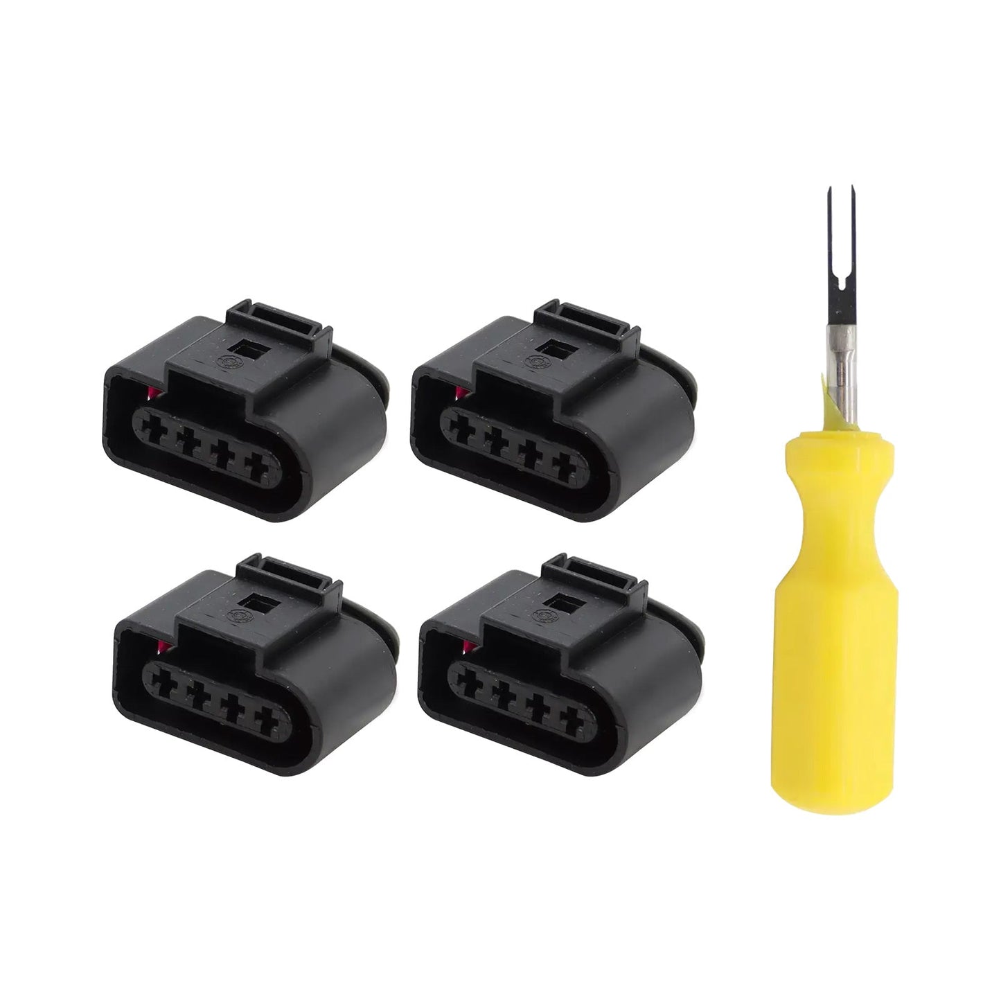Ignition Coil Connector Repair Kit Suitable For VW Passat, Audi, Skoda 4B0973724-0