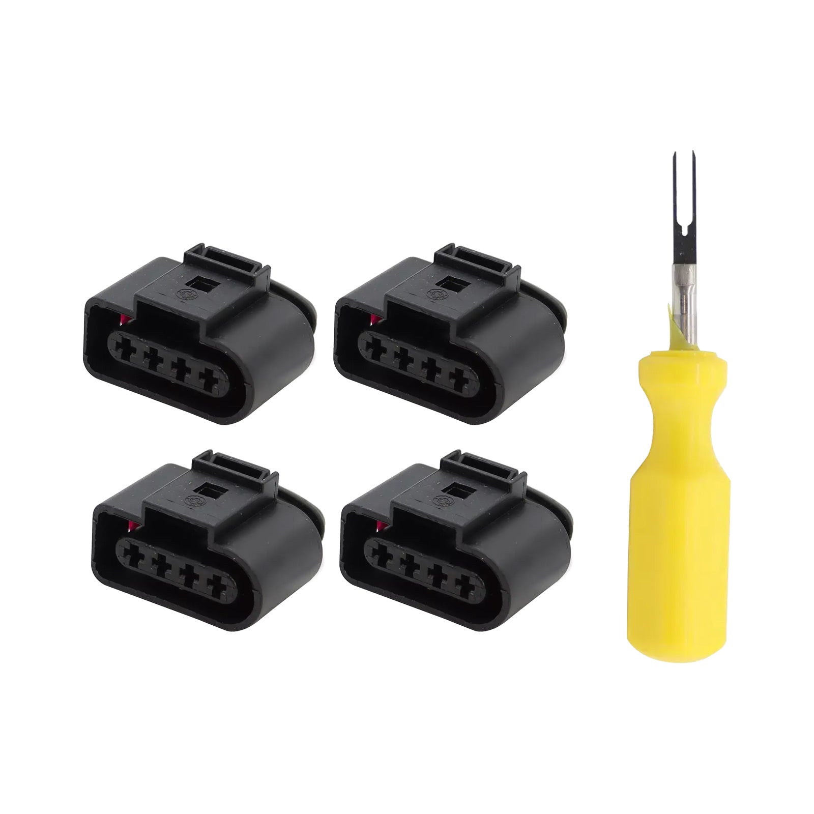 Ignition Coil Connector Repair Kit Suitable For VW Passat, Audi, Skoda 4B0973724-0
