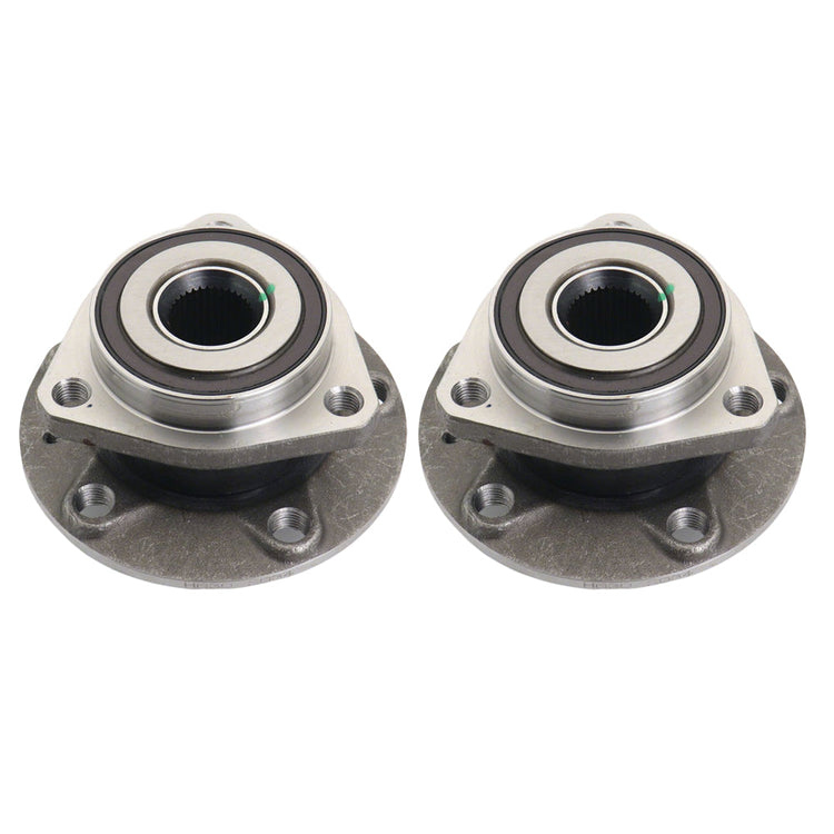 2xFront Wheel Bearing Hub Assy Suitable for Volkswagen Passat B6/B7/B8 Tiguan 5N-0