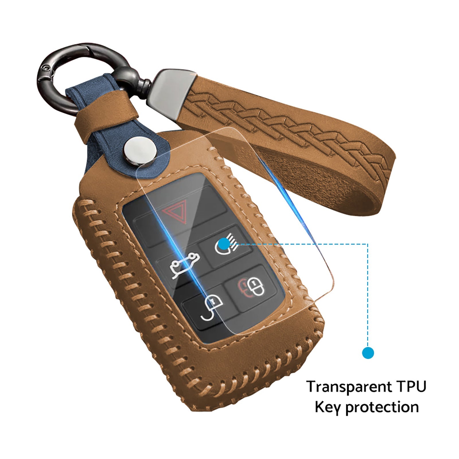 Remote Key Fob Case Suitable For Land Rover Discovery / Evoque / Range Rover / Jaguar-3