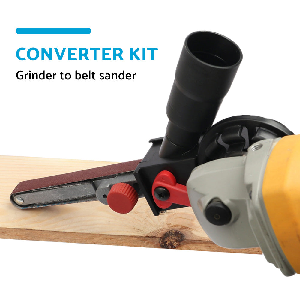 Sander Machine Sanding Belt Adapter Head Convert with Sanding Belts Woodworking-2