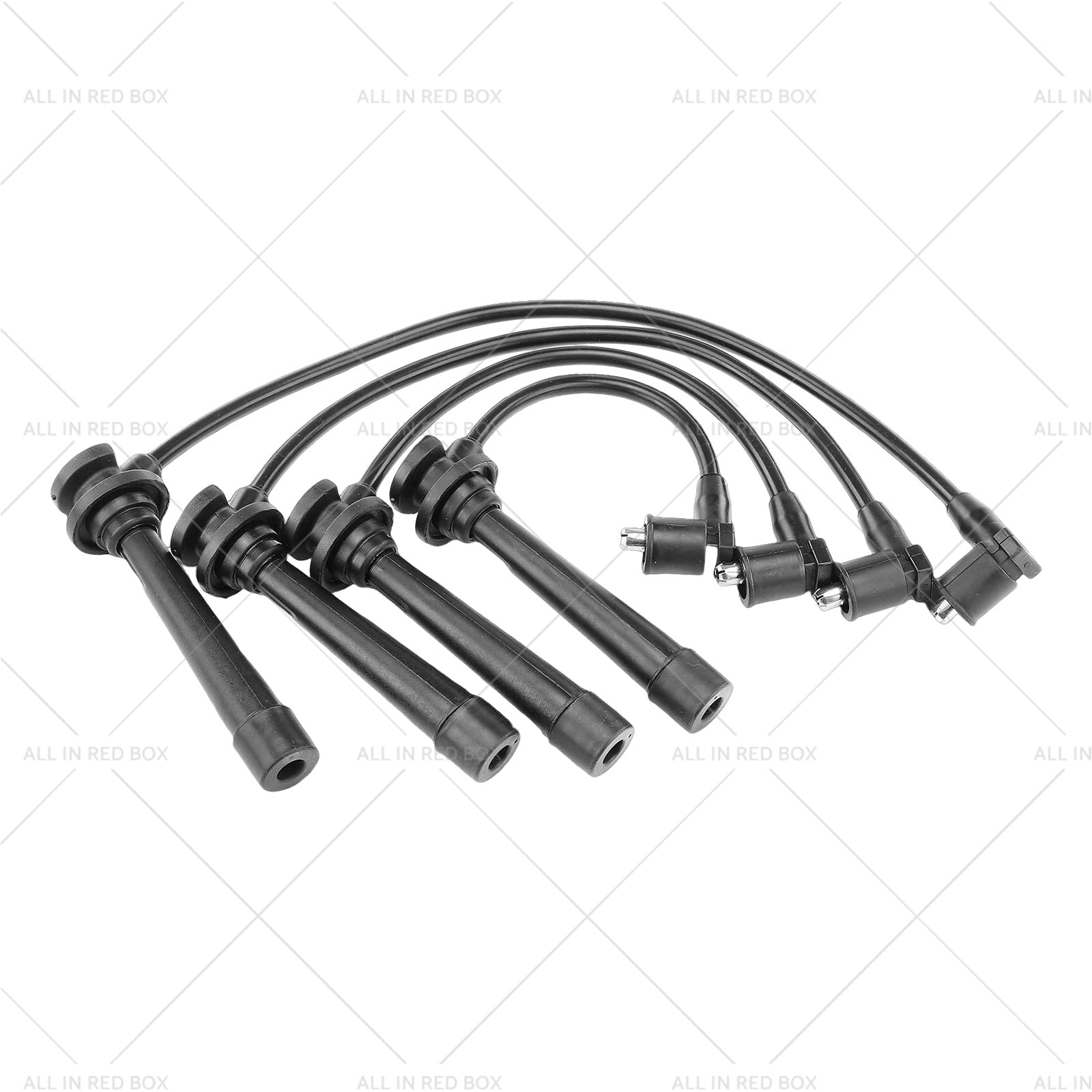 4x Spark Plug Ignition Wire Set Suitable for Kia Rio DC 2000-2005 1.5L A5D-5
