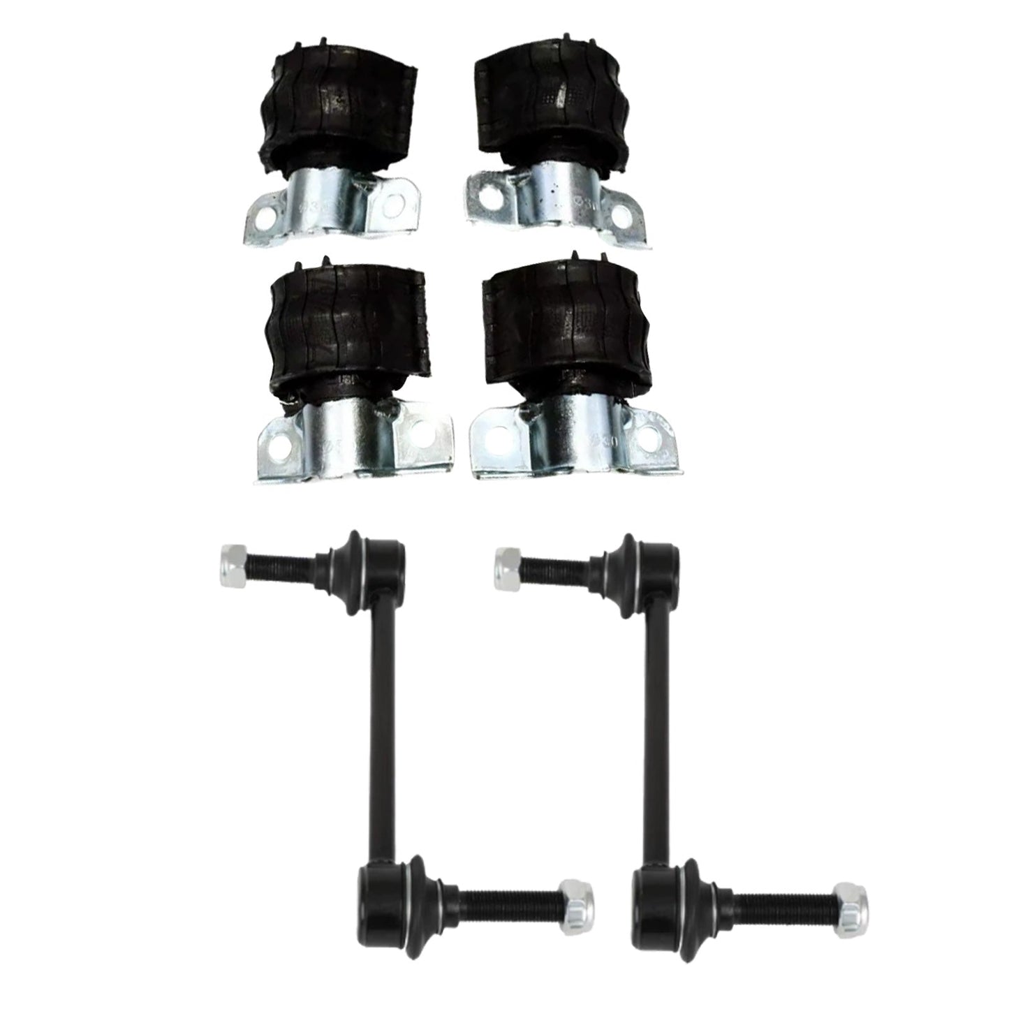 6x Front Sway Bar link & Bushing Suitable For Mercedes ML W164 GL X164-1