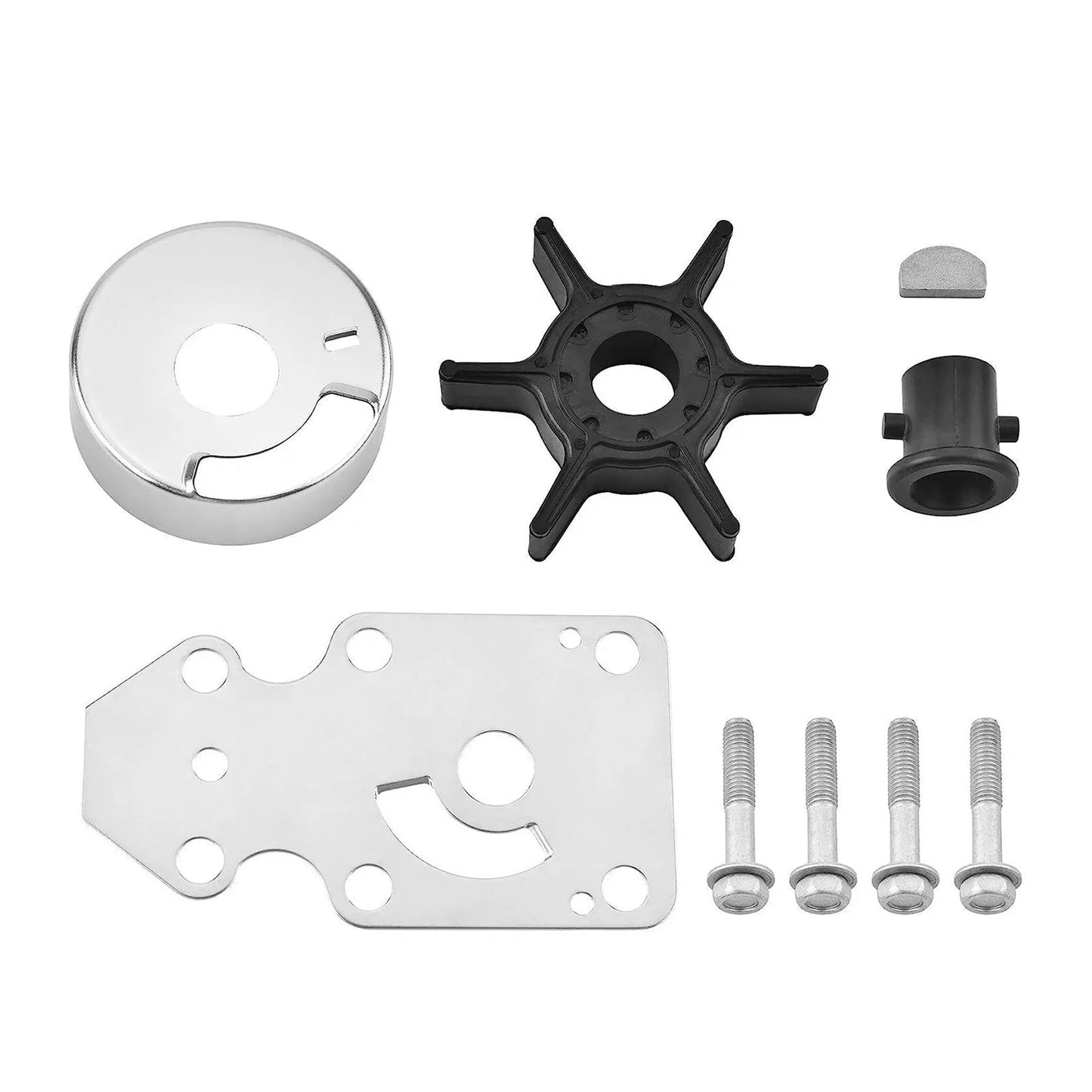 Water Pump Impeller Kit Suitable For Yamaha 9.9-15HP 2-Stroke 63V-W0078-01-0