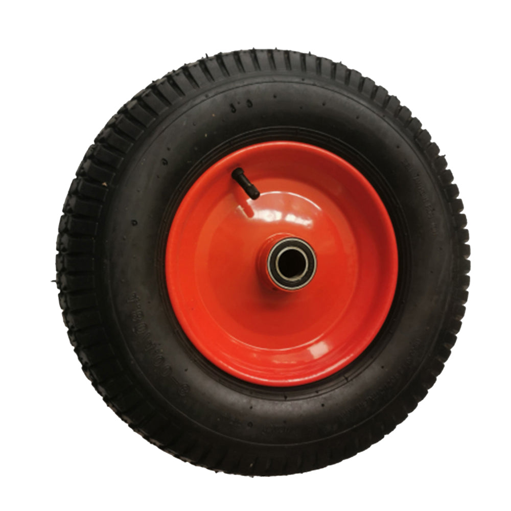 16" Pneumatic Tire with Steel Rim 25.4mm Bore Suitable For Hand Trolley or Cart-2