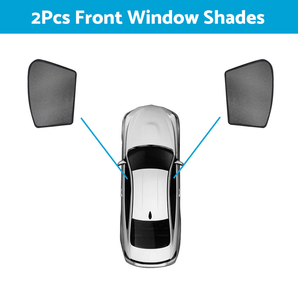 Car Front & Rear Window Sun Shade Mesh Suitable For Haval Jolion 2021-2023-6