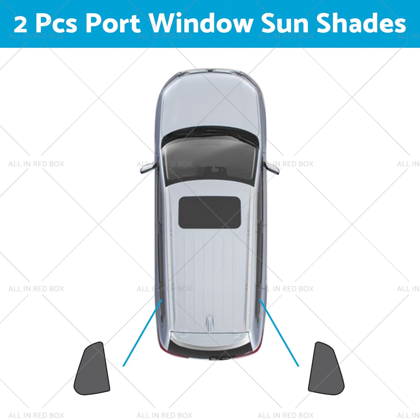 Front & Rear Window Magnetic Mesh Sun Shade Suitable For Toyota Corolla Cross-7