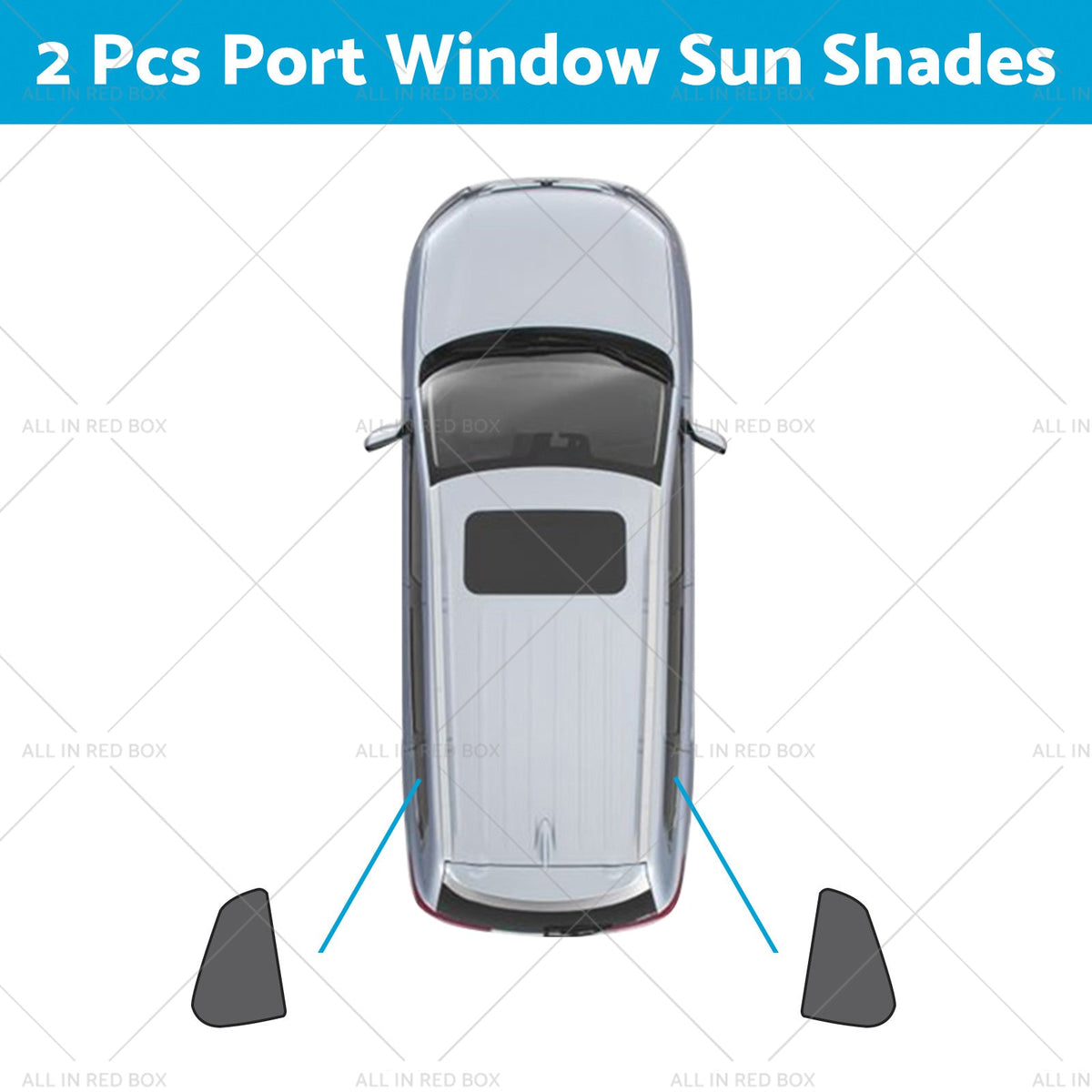 Front & Rear Window Magnetic Mesh Sun Shade Suitable For Toyota Corolla Cross-7