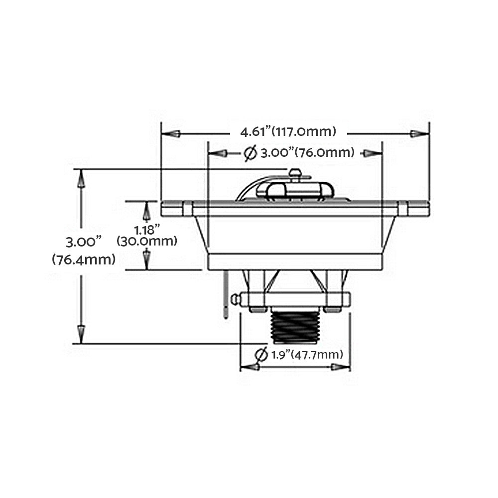 White Water Inlet With Pressure Regulator Suitable For Caravan, RV & Boat Filler Entry-4