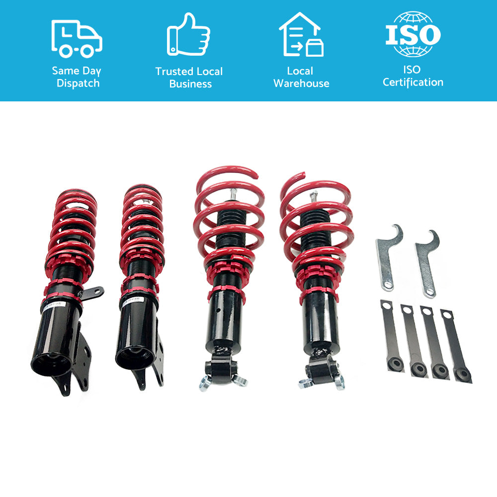 Adjustable Height Coilover Suspension Shock Suitable for Holden VE Commodore Sedan Wagon-3
