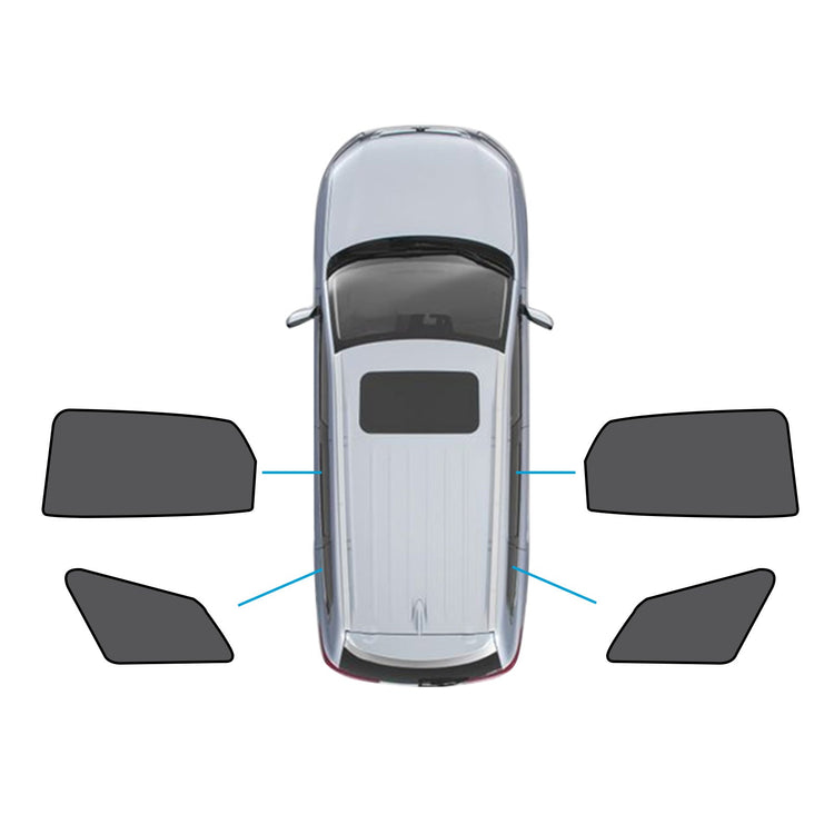 Window Magnetic Mesh Sun Shades Suitable For Kia Sportage 2021-2024 UV Protection-3