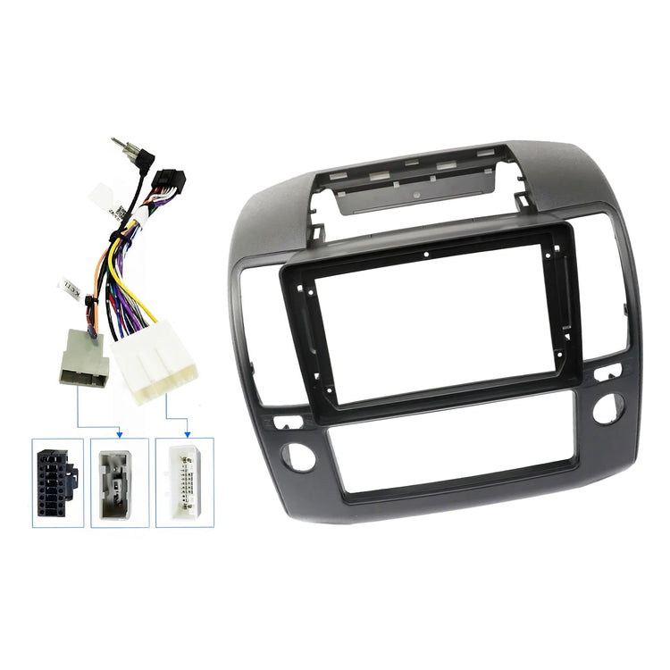 9'' Stereo Radio Dash Frame w/ Android Adapter Suitable For Nissan Navara 06-12-0