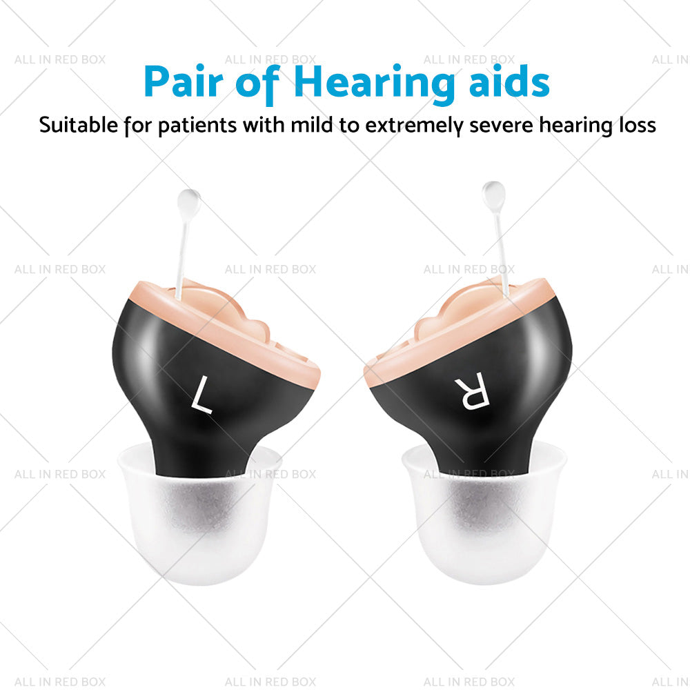Mini Hearing Aids Digital Invisible In Ear Small Sound Voice Amplifier Enhancer-4