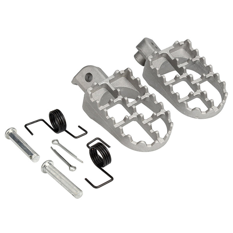Foot Pegs Footpegs Suitable For Yamaha TW200 PW50 PW80 Peewee Pit Dirt Bikes-0