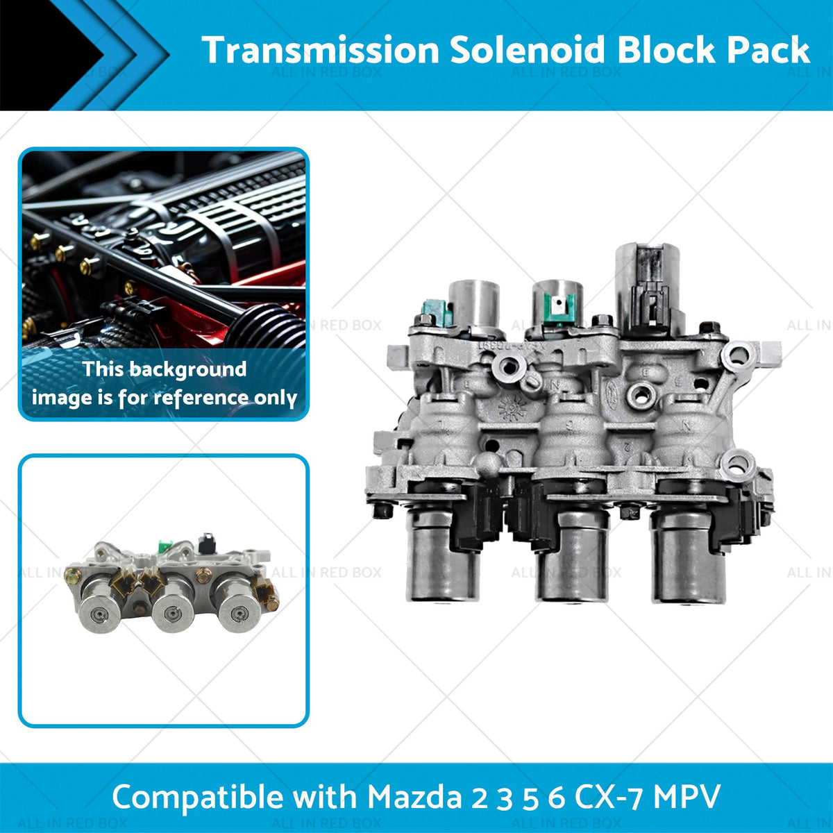 4F27-E Transmission Solenoid Block Pack Suitable For Mazda 2 3 5 6 CX-7 MPV-1