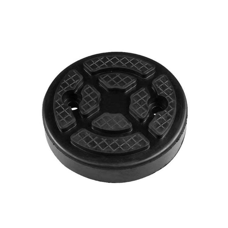 5x Universal Round Rubber Arm Lift Pads Suitable For Car Truck Auto Hoist Black-1