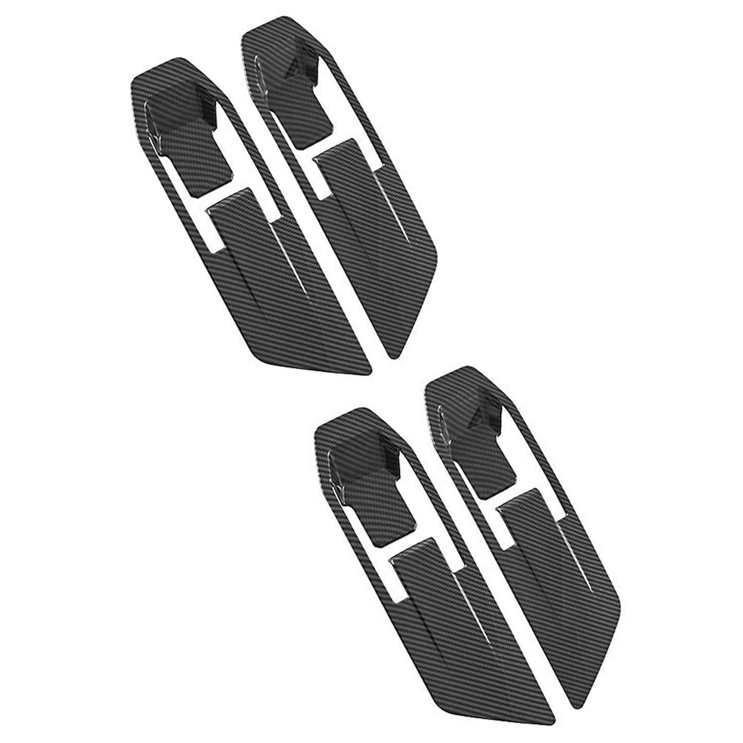 Carbon Fiber Inner Door Handle Cover Suitable For Mitsubishi Triton / L200 2023-2025-2
