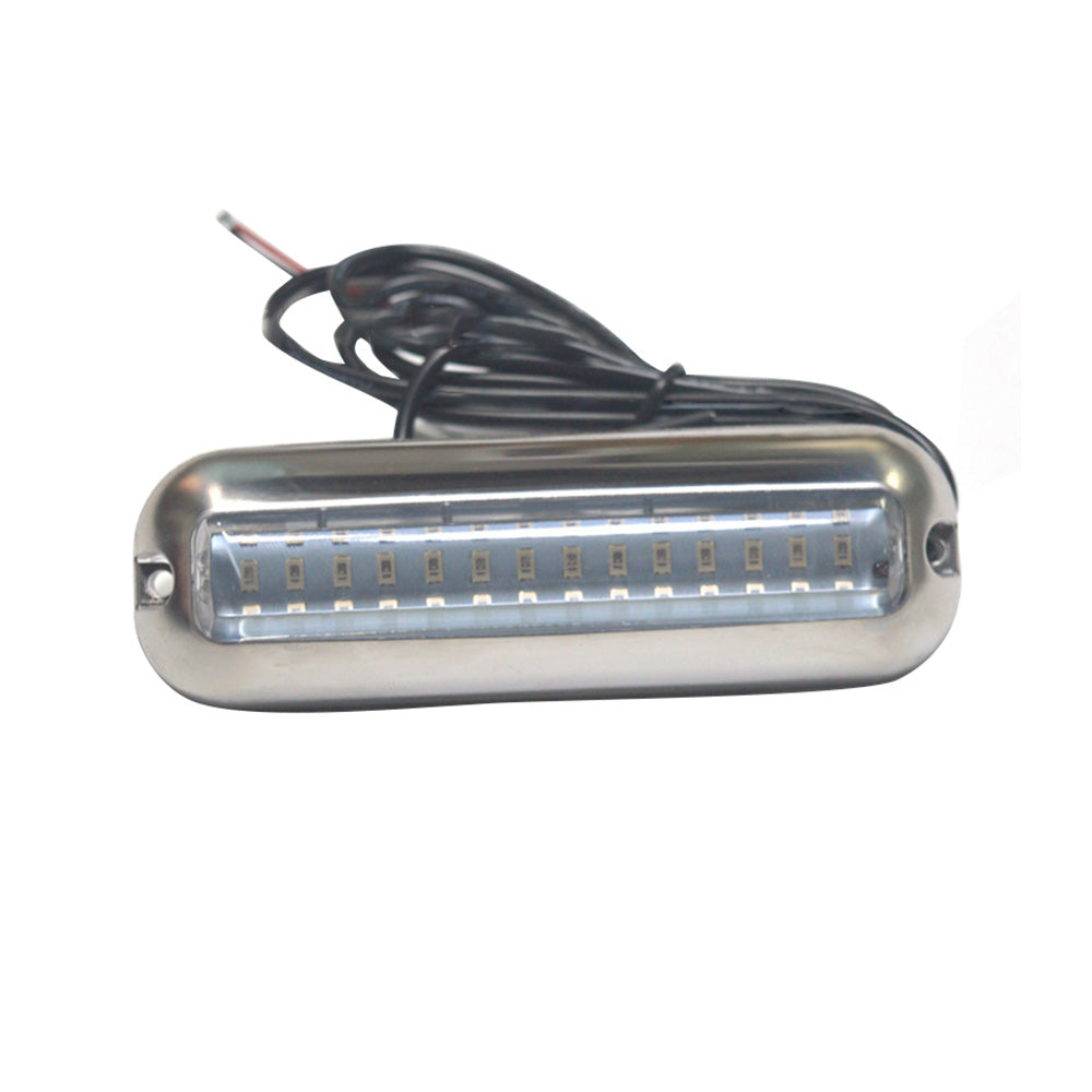 42LED Boat Underwater Light Pair Stainless Steel Suitable For Marine Boat Pontoon Transom-2