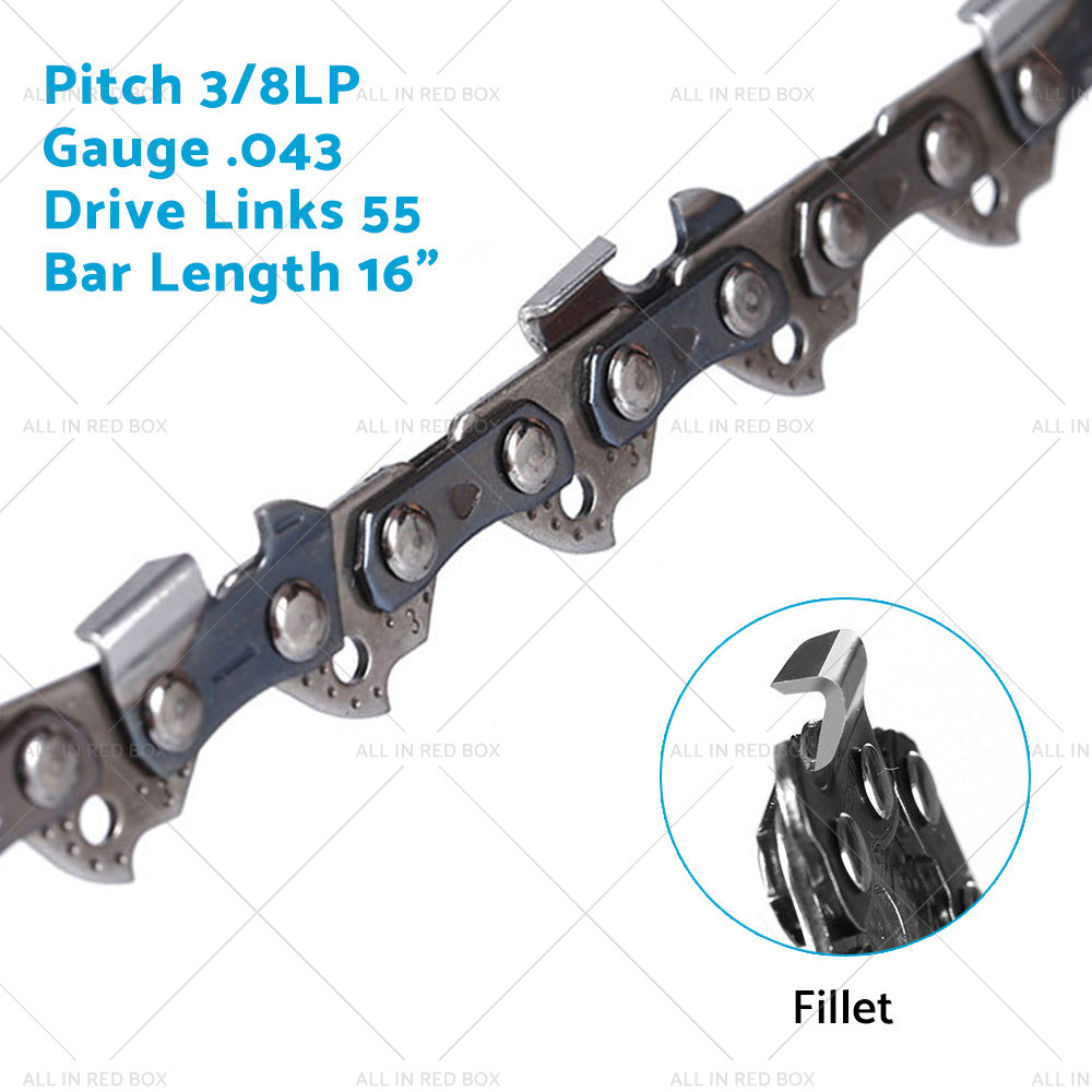 Chainsaw Chain 16inch 55DL 3 8 LP. 043 Suitable For STIHL MS170 MS171 MS180C MS181-4