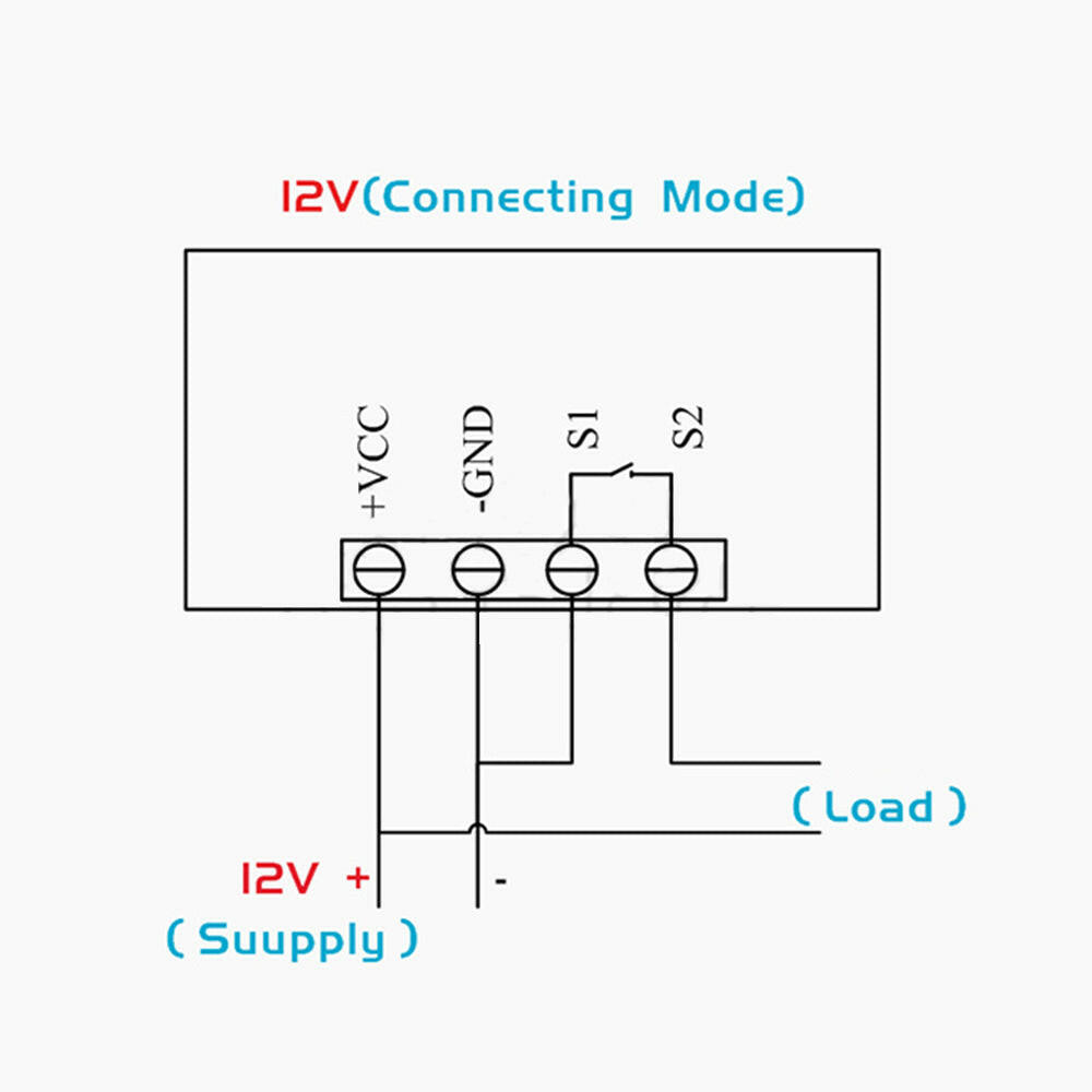 12V Intelligent Digital Temperature Controller Thermostat Switch with Temp Control-5