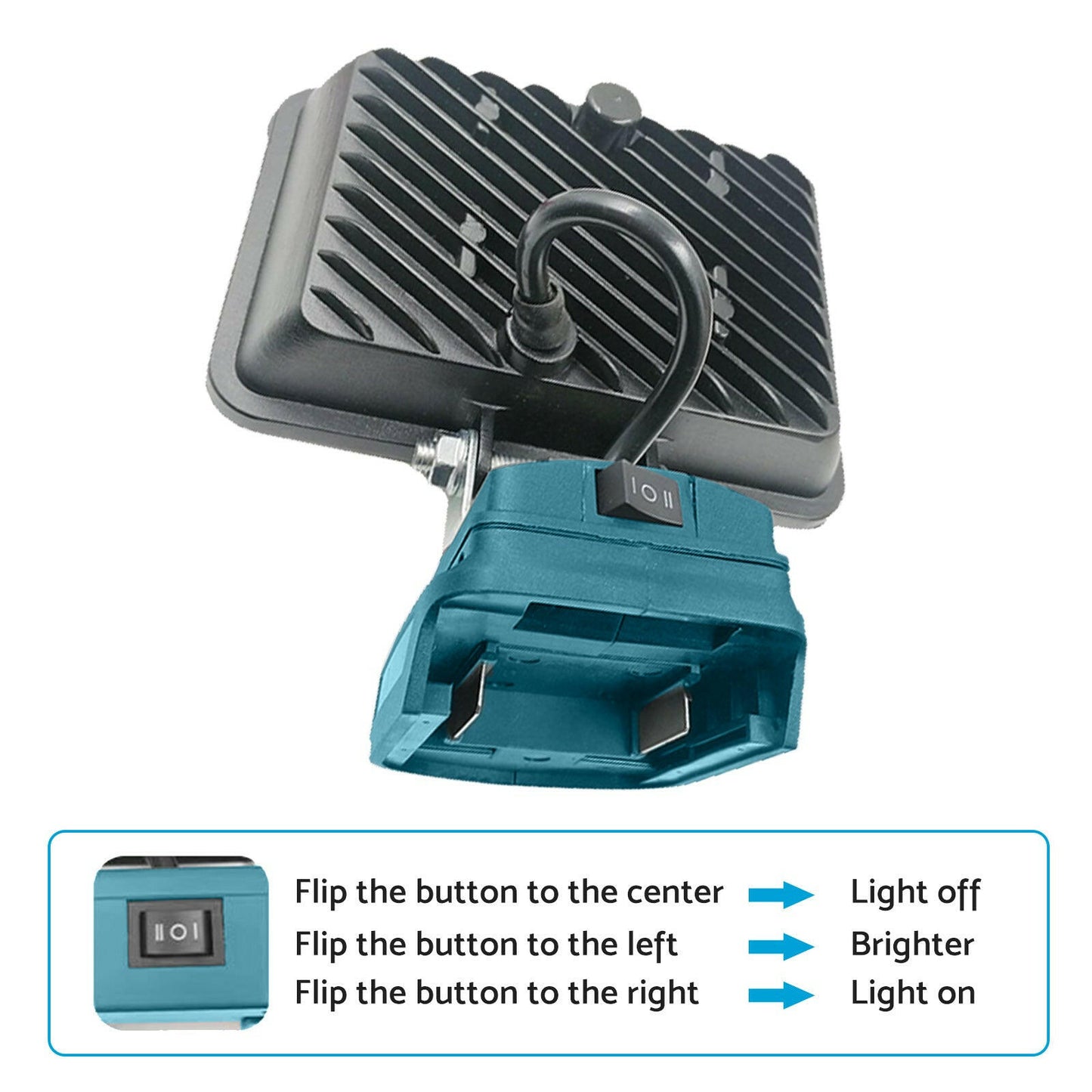 4in LED Work Light Suitable For Makita 18V Li-Ion Battery Workshop Flashlights-1