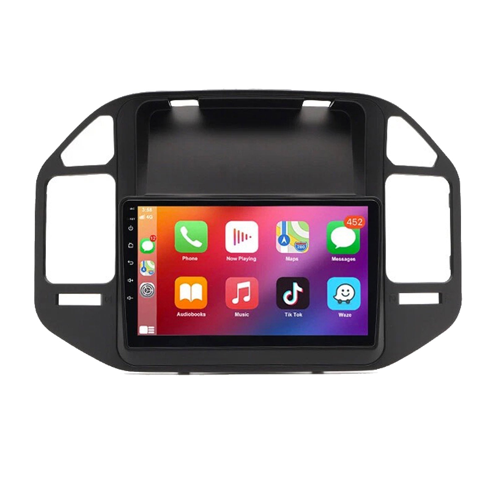9in Android 14 Suitable for Pajero 2000 - 06 Apple CarPlay GPS 4+64G - Frazy's Auto Parts
