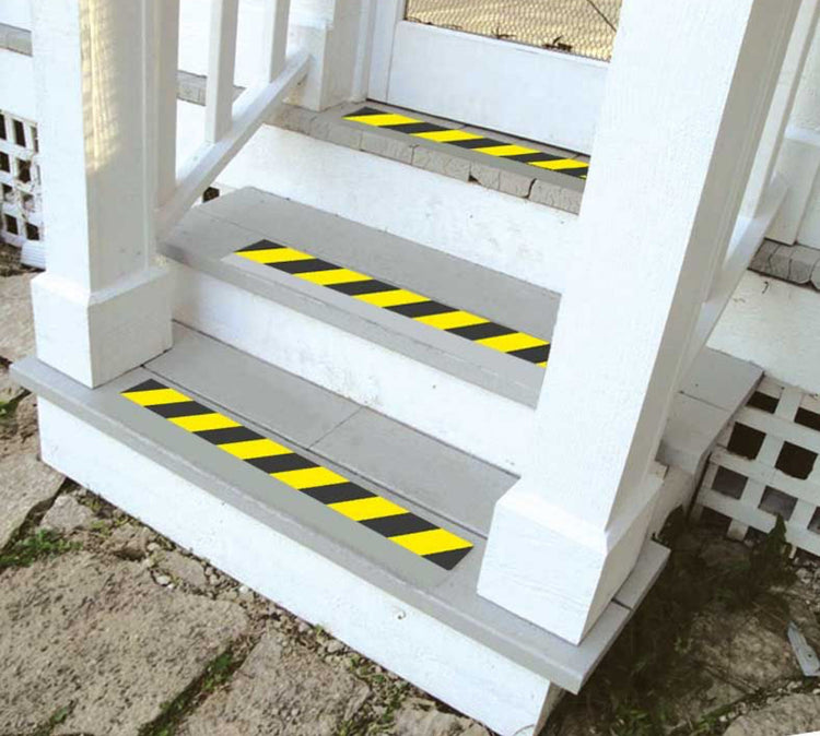 ANTI-SLIP TAPE - YELLOW & BLACK 48mm x 5m