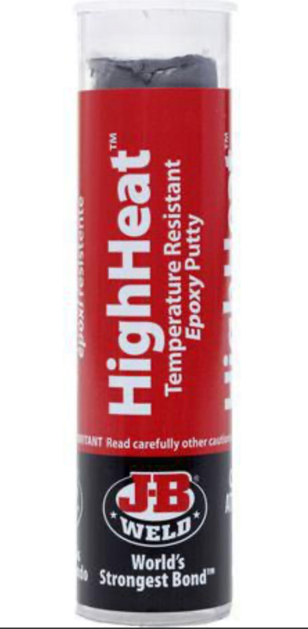 JB Weld HighHeat Epoxy Putty Stick 56.8g - 8297