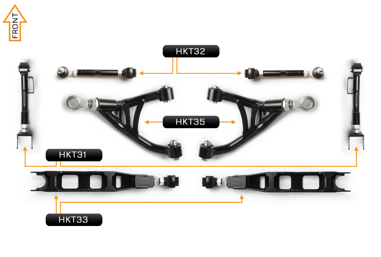 V2 PRO Arm Kit - Subaru BRZ ZC6 (Rear)
