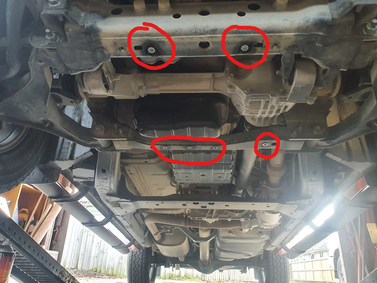 Nissan Navara D40 Bash Plates Spanish and Thai build