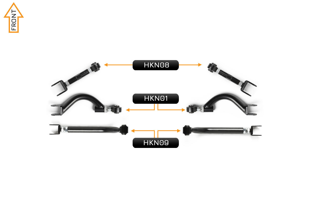 V2 Essentials Arm Kit - Nissan 300ZX Z32 (Rear)