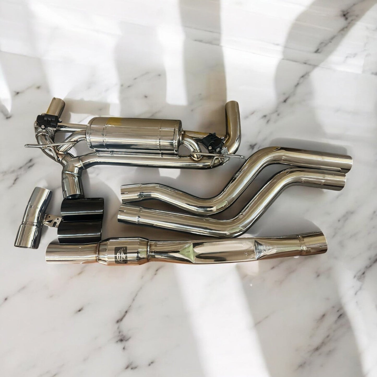 2015-2019 BMW F30 340i B58 Full Valve Performance Exhaust System | Palenon Performance-2