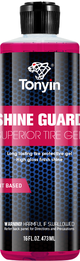 TONYIN SHINE GUARD SUPERIOR HIGH GLOSS TYRE GEL 500ML (SOLVENT BASED)