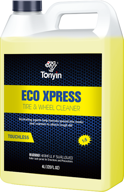 TONYIN ECO XPRESS TYRE & WHEEL CLEANER 4L (TOUCHLESS 1:3-1:5)