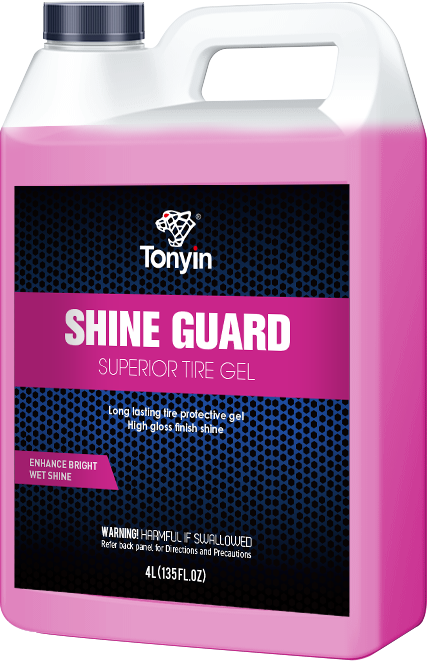 TONYIN SHINE GUARD SUPERIOR TIRE GEL HIGH GLOSS TYRE GEL 4L (SOLVENT BASED)
