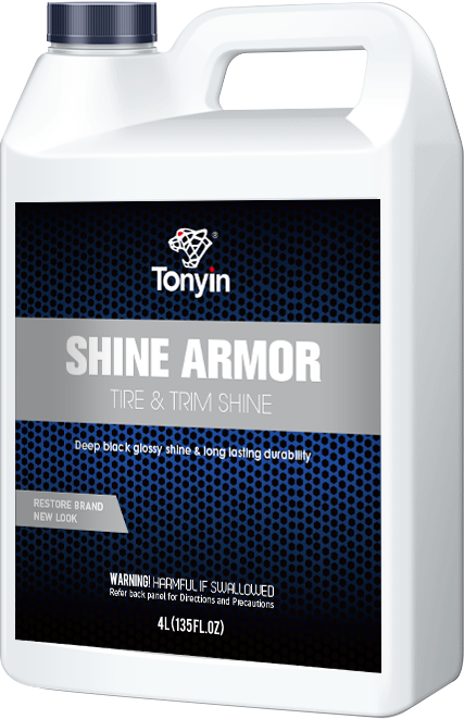 TONYIN SHINE ARMOUR TYRE & TRIM SHINE 4L (SOLVENT BASED)