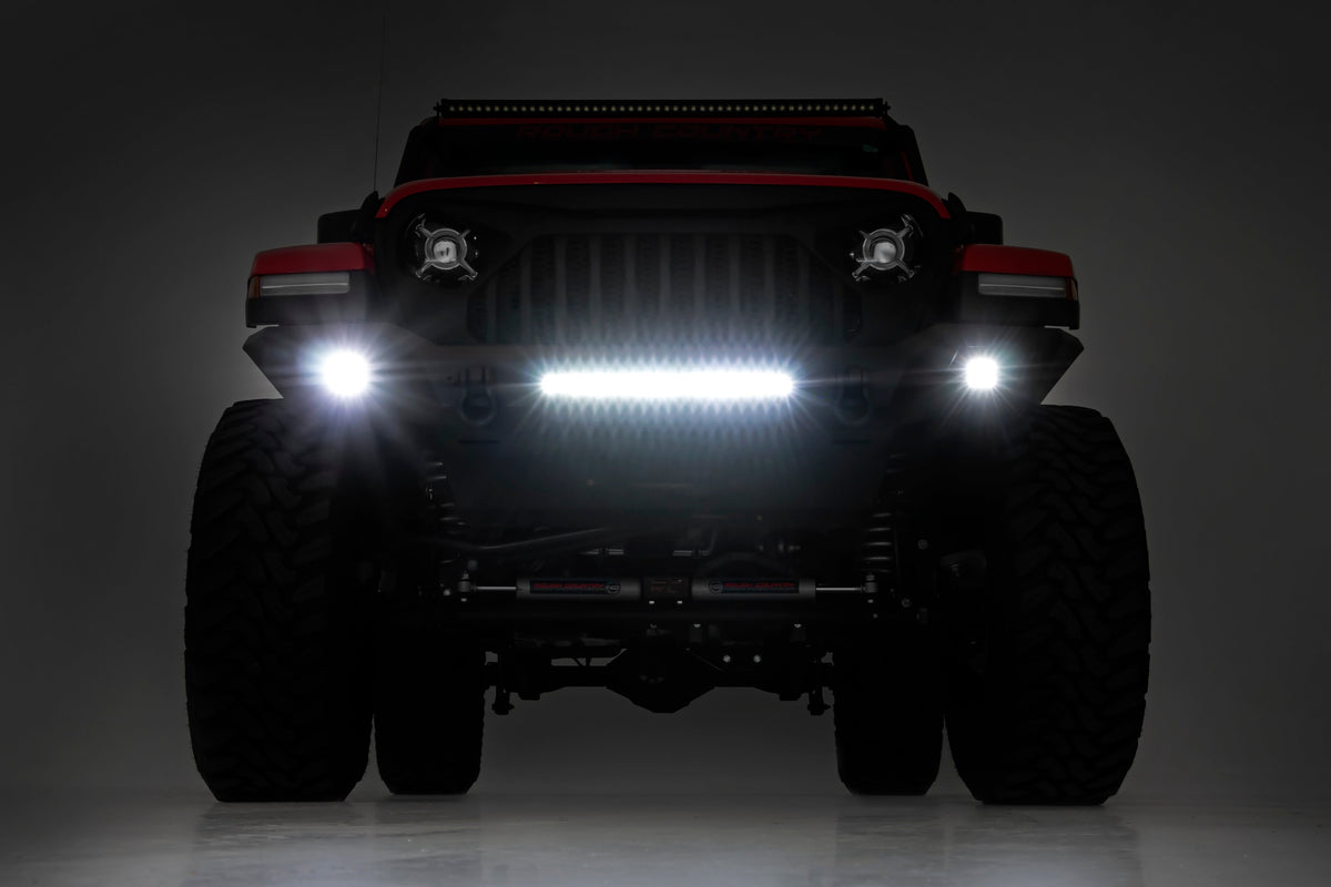 Front Bumper Skid Plate Jeep Gladiator JT/Wrangler JK & JL/Wrangler Unlimited 4WD