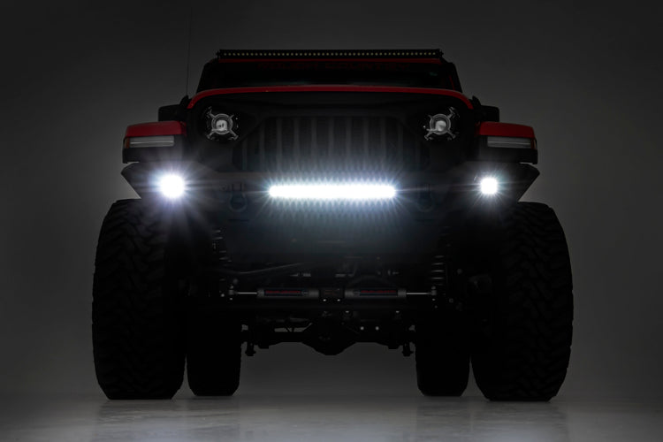 Front Bumper Skid Plate Jeep Gladiator JT/Wrangler JK & JL/Wrangler Unlimited 4WD