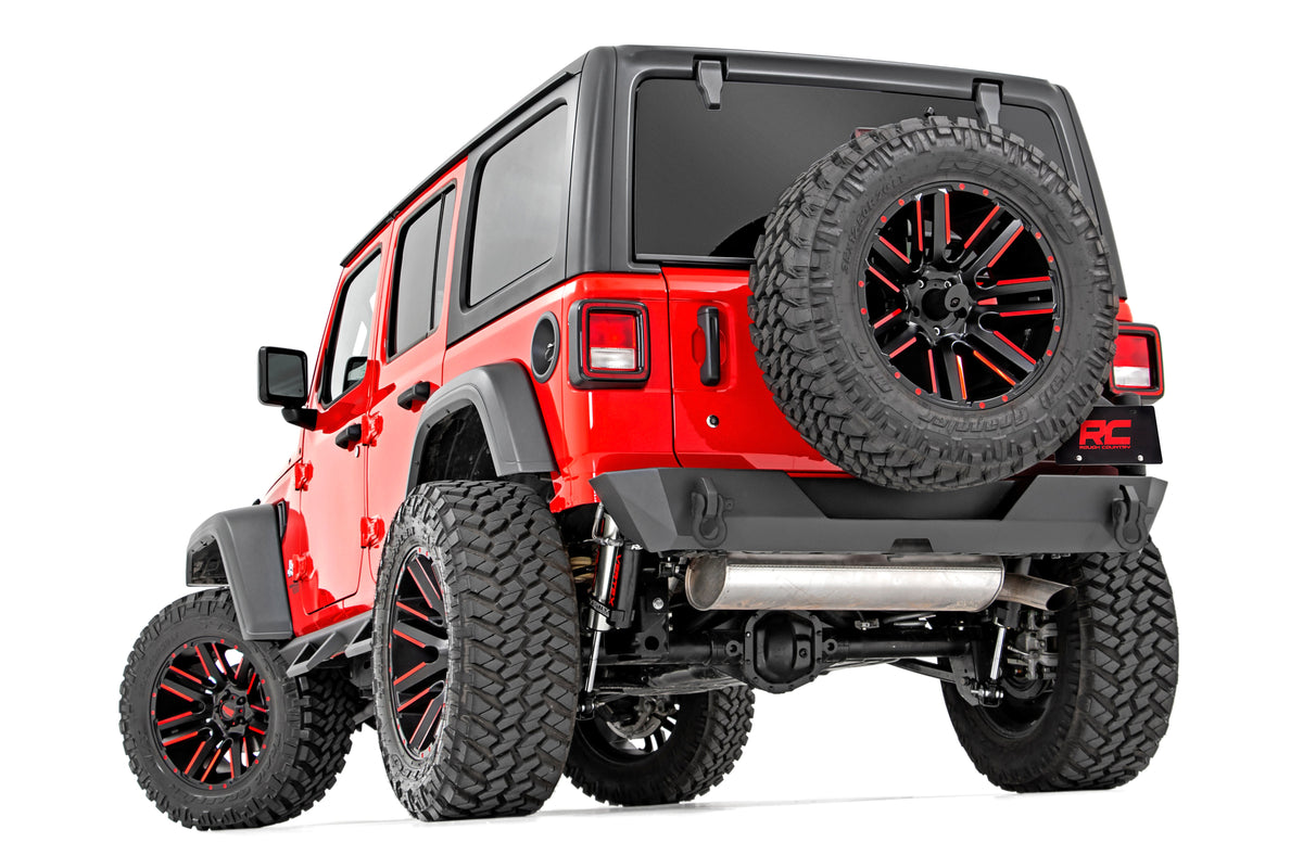 Jeep JL Rear Trail Bumper with Tire Carrier For 18-Pres Wrangler JL 4WD Rough Country
