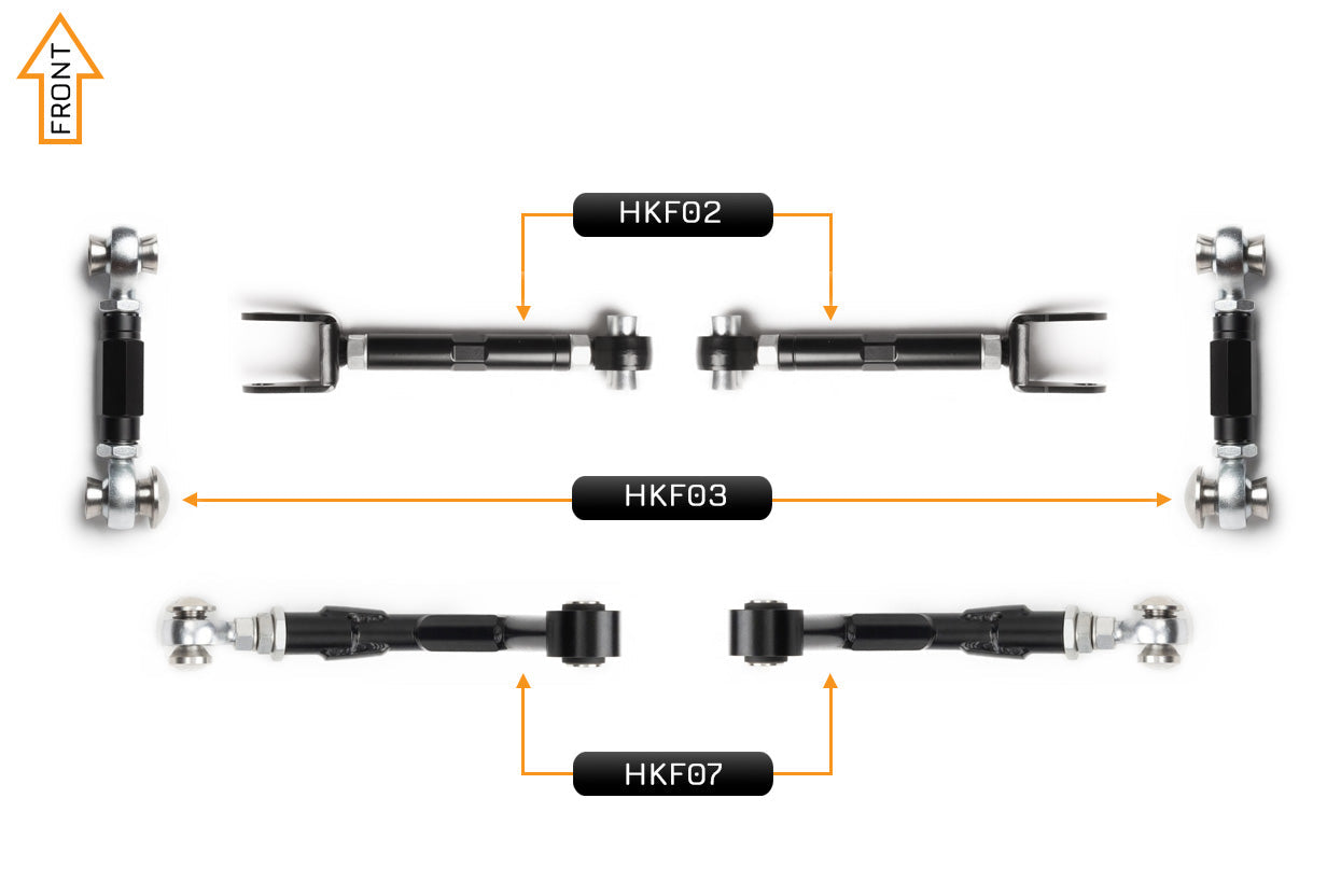V2 PRO Arm Kit - Ford Mustang S550 (Rear)